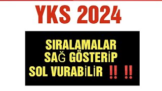 Yks 2024 Sıralamalar Hangi Yıla Benzer  yks2024 2024yks sıralama [upl. by Hauhsoj]