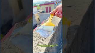 Clear Waterproofing Adhesive waterproofcoating waterproofing [upl. by Joya989]