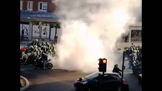 VIDEO Les motards en colère en cortège à Amiens [upl. by Hugh]