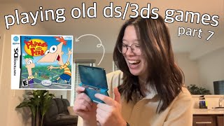 Phineas and Ferb  Playing Old DS3DS Games Part 7 [upl. by Woodford]