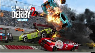 Jogando Demolition Derby 2 Demolition Derby 2 [upl. by Enieledam]