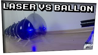 Laser zerschießt 10 Ballone hintereinander  Techtastisch 34 [upl. by Nnylecoj]