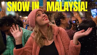 Genting Highland Malaysia Christmas Snow Holiday Magic 🇲🇾 [upl. by Hpejsoj]