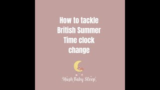 How to tackle British Summer Time clock change [upl. by Ym]