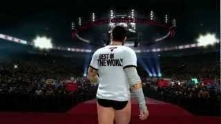 CM Punk makes his entrance in WWE 13 Official [upl. by Lechner]