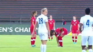 1 U17 WCQ USWNT vs Canada 3112016 [upl. by Rebliw]