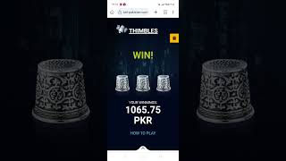 1xbet and mel bet thimble game arning trick how to make money [upl. by Aicilanna]