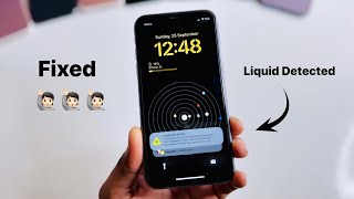 Liquid Detected in lightning connector  Charging not available iPhone Problem [upl. by Graner825]