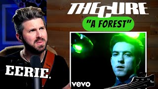 This song is a feeling First Listen to THE CURE  “A Forest”  Bass Teacher Reaction  Analysis [upl. by Eniawtna436]