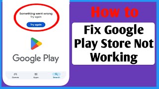 Google Play Store Not Working  How To Fix No Internet Connection Retry Error In Play Store [upl. by Arriet62]