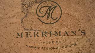 OpenTable’s TOP 100 restaurant original Merriman’s restaurant Big Island Hawaii [upl. by Granese]