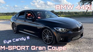 The BMW 440i Gran Coupe is a STUNNING work of art  MSport F36 Walk around… [upl. by Anaujait610]