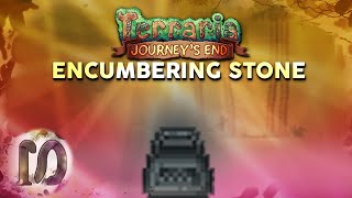 Encumbering stone  Terarria 14 Journeys End  Block Item Pickup How to get the Encumbering stone [upl. by Attenyw99]