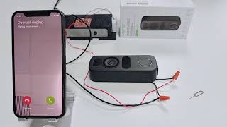 VENZ Smart Video Doorbell Installation and Pairing process  R4115 [upl. by Quartis]