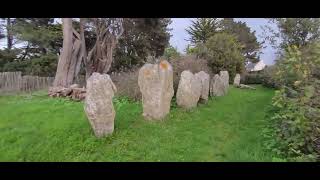 Le cromlech de kerbougnec à Saint Pierre quiberon [upl. by Hadria16]