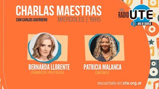 RADIO UTE  Bernarda Llorente y Patricia Malanca en CharlasMaestras 131124 [upl. by Lemraj]