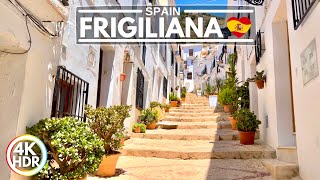 Most Stunning Town in Spain Andalucia  Frigiliana Walk in Summer 2022 4KHDR [upl. by Reerg455]