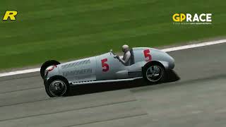 Rudolf Caracciola  Mercedes  First Lap  GP 1938  GP4  HD [upl. by Anha70]