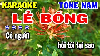 Karaoke Lẻ Bóng Tone Nam Nhạc Sống Trữ Tình Hay  Kho Nhạc Karaoke [upl. by Annairol]