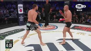 matt mitrione vs fedor emelianenko BELLATOR NYC [upl. by Fridell854]