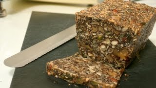 Nordic Nut Bread  Paleo Bread  Stone Age Bread [upl. by Allis]