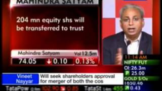 MERGER OF TECH MAHINDRA AND MAHINDRA SATYAM ANNOUNCED [upl. by Cone785]