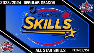 NHL 2024 Skills Competition 1 million dollar grand prize Live Reactions [upl. by Bundy]