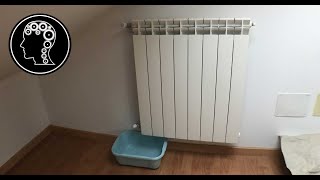 Riparazione perdita acqua termosifone Radiator water leak repair [upl. by Elcarim502]