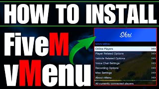 How to Easily Install vMenu in FiveM HindiUrdu  2024 Tutorial [upl. by Magdalena]