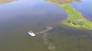 Crisfield MD Aerial View at the City Dock [upl. by Acirret]