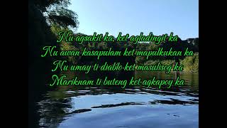 Agtalek Ka Laeng Ken Hesu Kristo lyrics Ilocano Inspirational Song by Ka Bless😇togodbealltheglory [upl. by Lynnell]