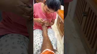 Nail and feet care day 💅 pedihomecare selfcare manicure nailcare fypviral shortsvideo fyp [upl. by Tiebout]