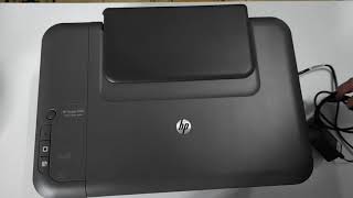 Hp DESKJET 1050 PRINT SCAN [upl. by Mari]