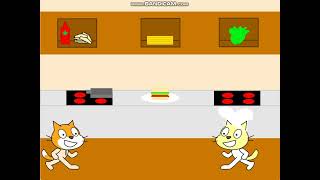 scratch cat burgers  gameplay  HQ [upl. by Anirtep]