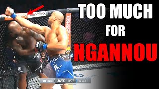 How Ciryl Gane BEATS Francis Ngannou Francis Ngannou vs Ciryl Gane Breakdown [upl. by Wilder680]