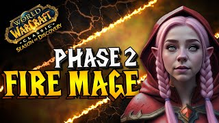 Fire Mage is NUTS in SoD Phase 2  Runes  Talents  Rotation [upl. by Akenet]