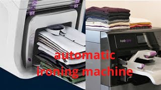 automatic ironing machine [upl. by Kcirrag]