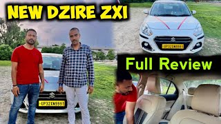 New Dzire ZXI Review  Suzuki Dzire ZXI down payment and Monthly EMI  ola Uber Driver Earning [upl. by Talley671]