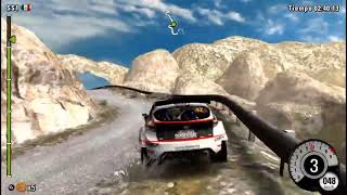 WRC 3 gameplay on a ps vita Real Hardware [upl. by Haeli964]