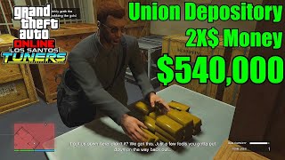 GTA 5 Online The Union Depository Heist Gold 2X Money [upl. by Sandye]