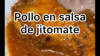 Pollo en salsa de jitomate [upl. by Nedac]