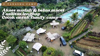 D Tanasha Camp  Camping Ground Rasa Villa [upl. by Soluk]