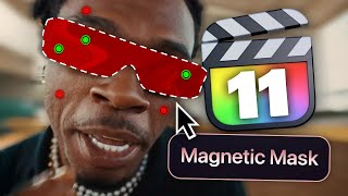 This NEW Magnetic Mask Tool is Crazy  Final Cut Pro 11 [upl. by Durwood80]