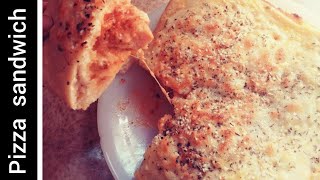 Pizza sandwich recipe pizza sandwichshawarma sandwich recipe by Obsession with cooking [upl. by Nortyad]