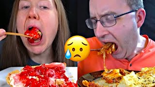 SongByrd ASMR and her Husband eating like they’re toddlers [upl. by Tuneberg]