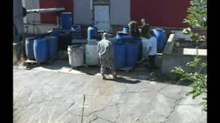 KFOR and the Kosovo Security Force conduct an inspection of a battery factory [upl. by Ariaz]