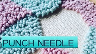 PUNCH NEEDLE für Anfänger einfach erklärt [upl. by Penelope]