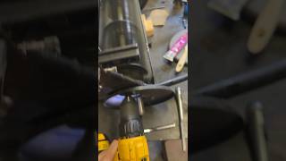 Backlapping lawn mower with a drill [upl. by Irat]