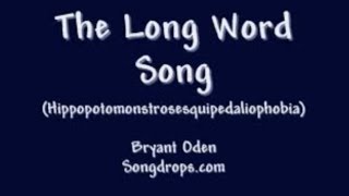 FUNNY SONG 3 The Long Word Song [upl. by Gruver]