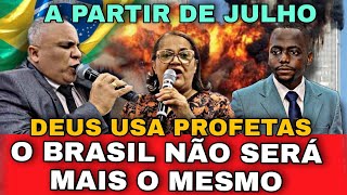 🔥3 PROFECIAS PARA O MÊS DE JULHO Pr Nataniel Litsure Pr Ezequias Silva MISS Cristina Maranhão [upl. by Oibirot]